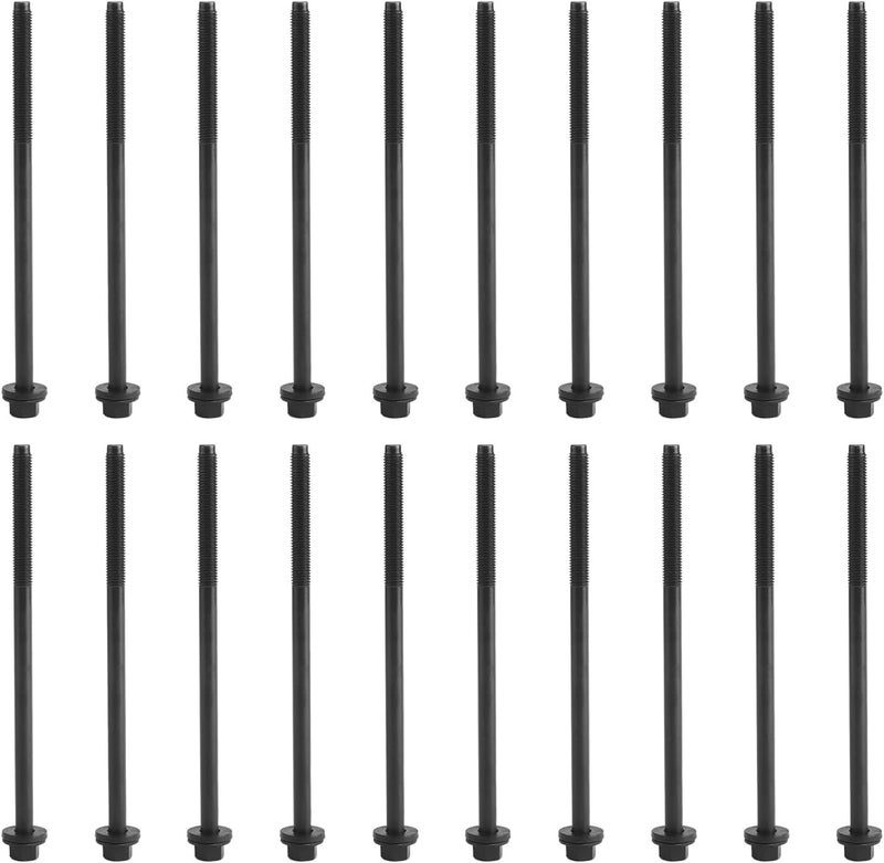 Fitede Cylinder Head Bolt Set Compatible with Ford F150 F250 F350 E150 E250 E350 Explorer Mustang Lincoln Mercury Panoz Replaces# ES71328 ES 71328 - Image 1